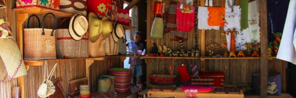 Boutique artisanat malgache
